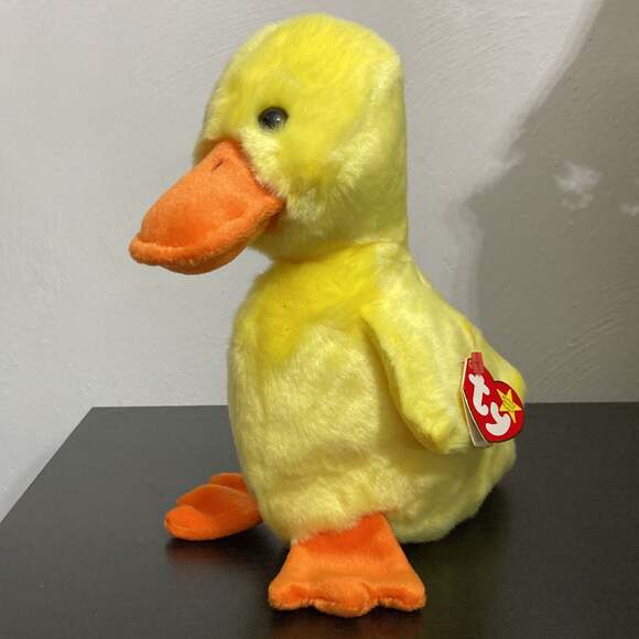 Ty Beanie Baby Quackers - Picture 1 of 6